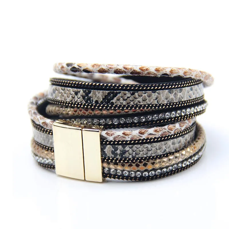 3 Layer Wrap Bracelets