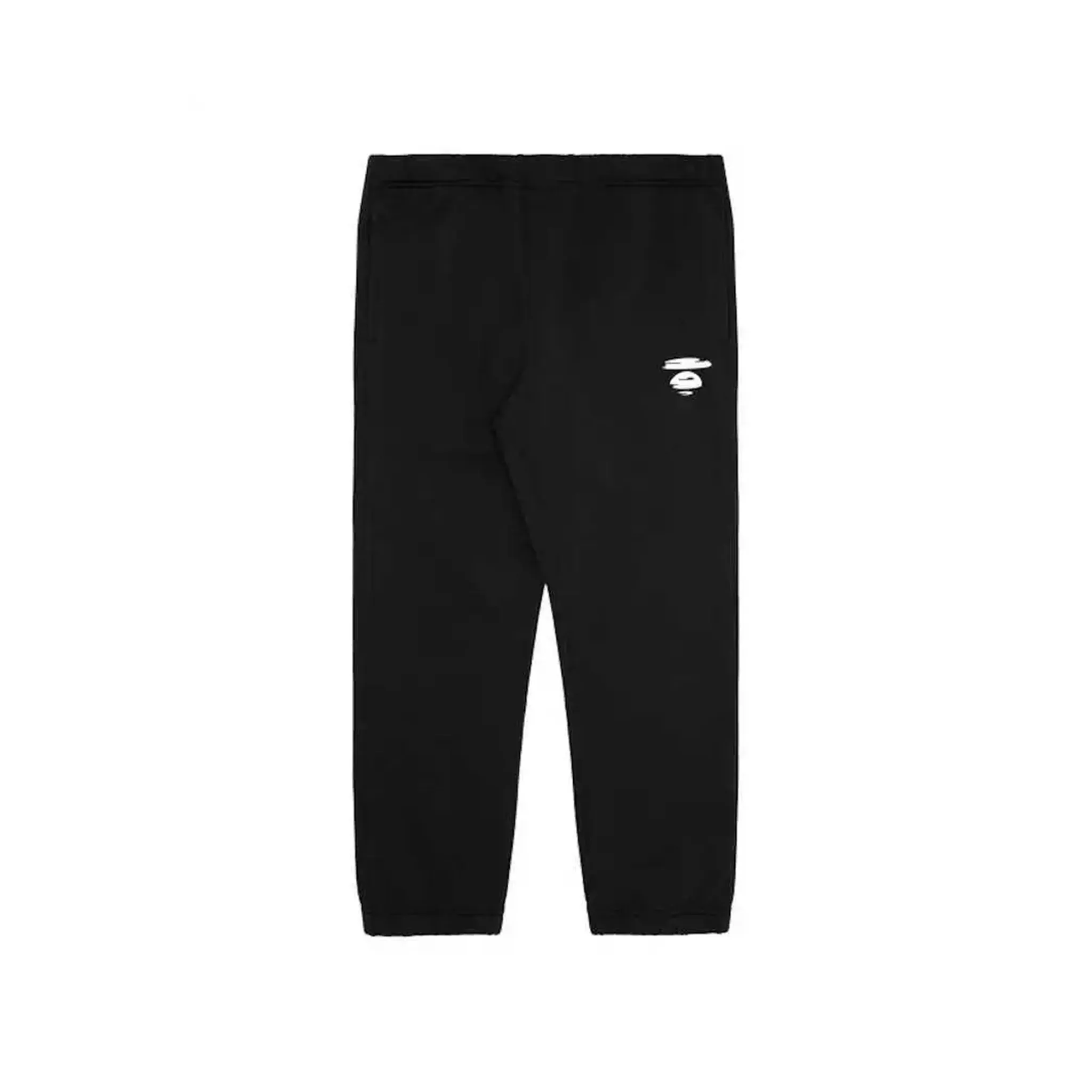 AAPE by A Bathing Ape Moonface Printed Sweatpants Black