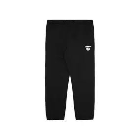 AAPE by A Bathing Ape Moonface Printed Sweatpants Black