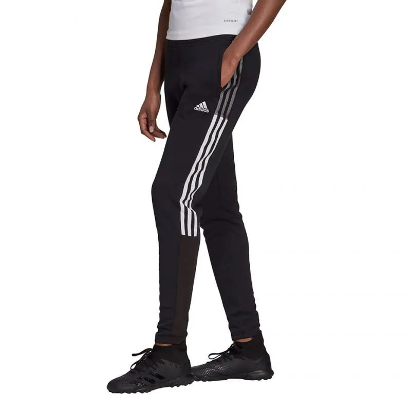 Adidas Tiro 21 Women's Fleece Sweatpants - Sleek Black, Perfect Fit & Sporty Style