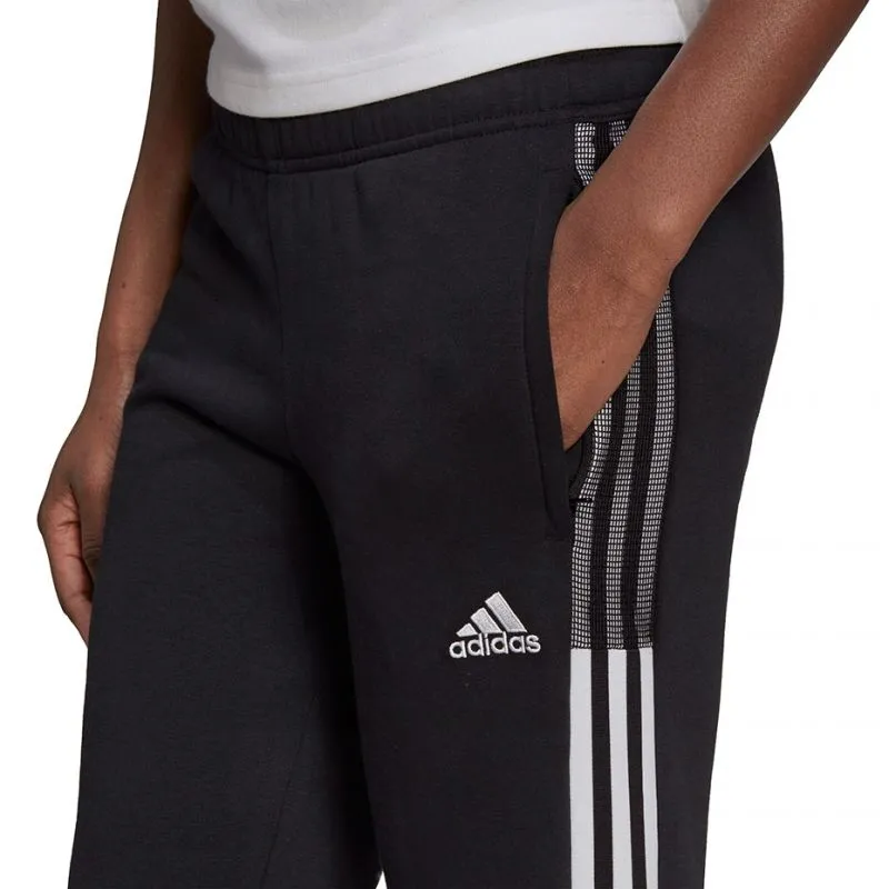 Adidas Tiro 21 Women's Fleece Sweatpants - Sleek Black, Perfect Fit & Sporty Style