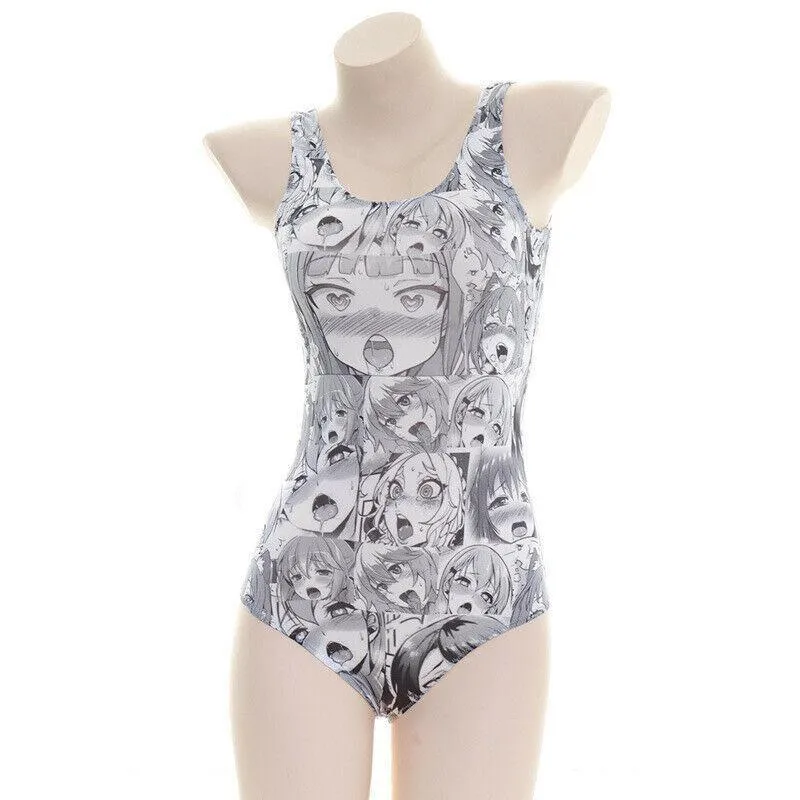 Ahegao Bodysuit