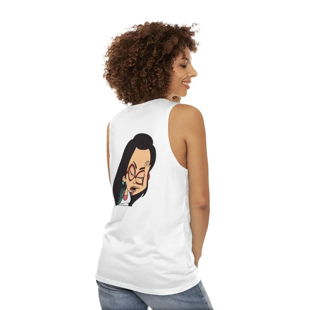 Ali Big Mouth Unisex Tank Top | Netflix Big Mouth Merchandise