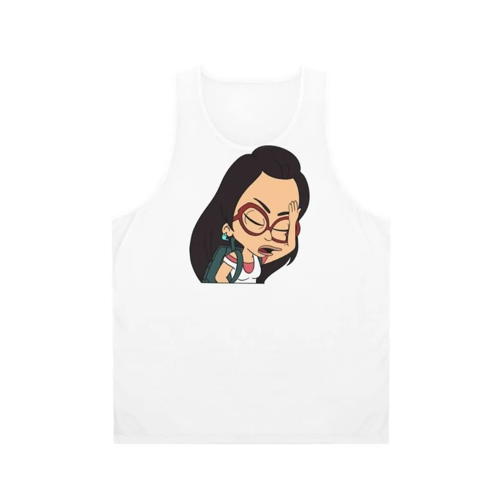 Ali Big Mouth Unisex Tank Top | Netflix Big Mouth Merchandise