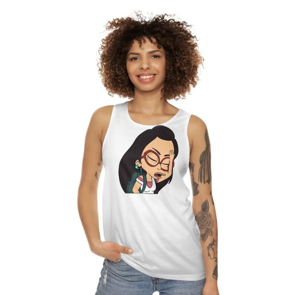 Ali Big Mouth Unisex Tank Top | Netflix Big Mouth Merchandise