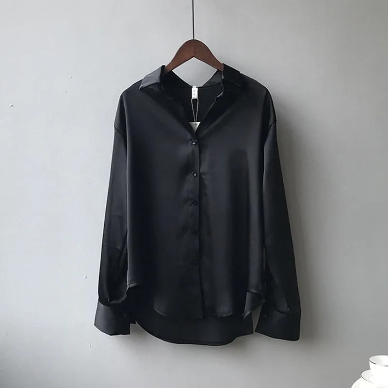 Always Simple Satin Shirt