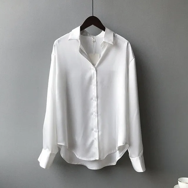 Always Simple Satin Shirt