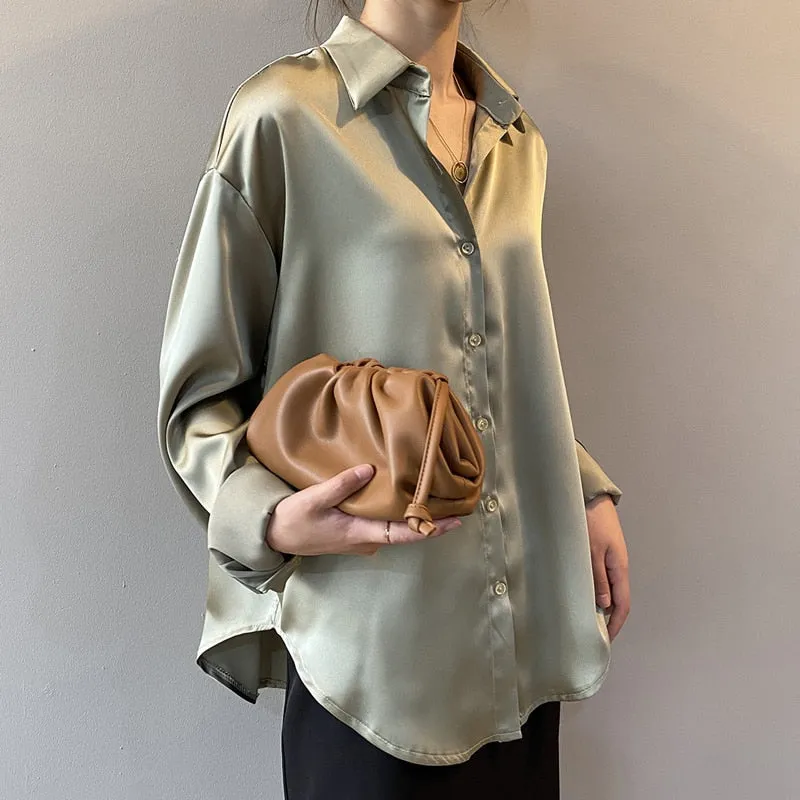 Always Simple Satin Shirt