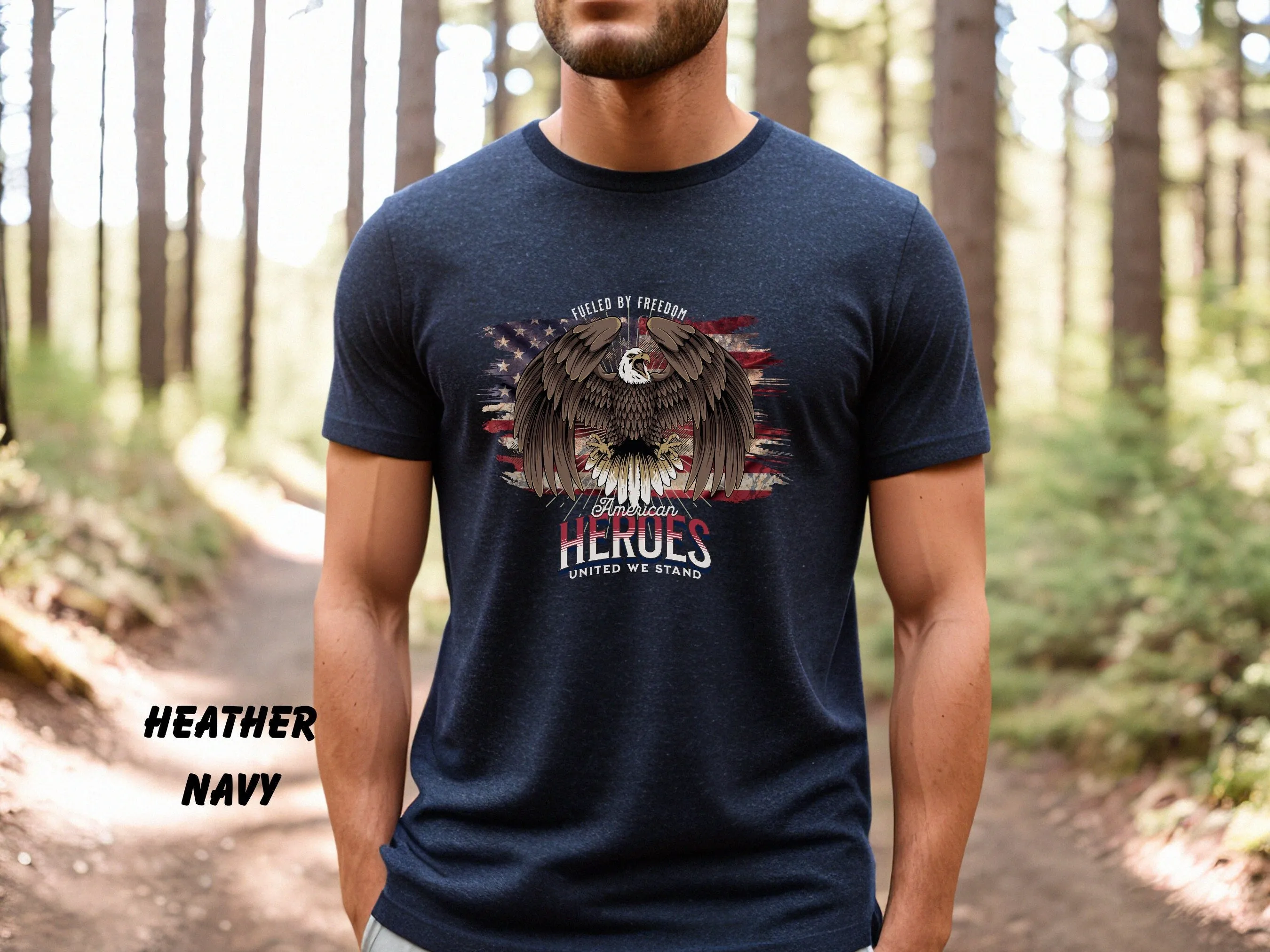 American Heroes Shirt, Fueled By Freedom, United We Stand,