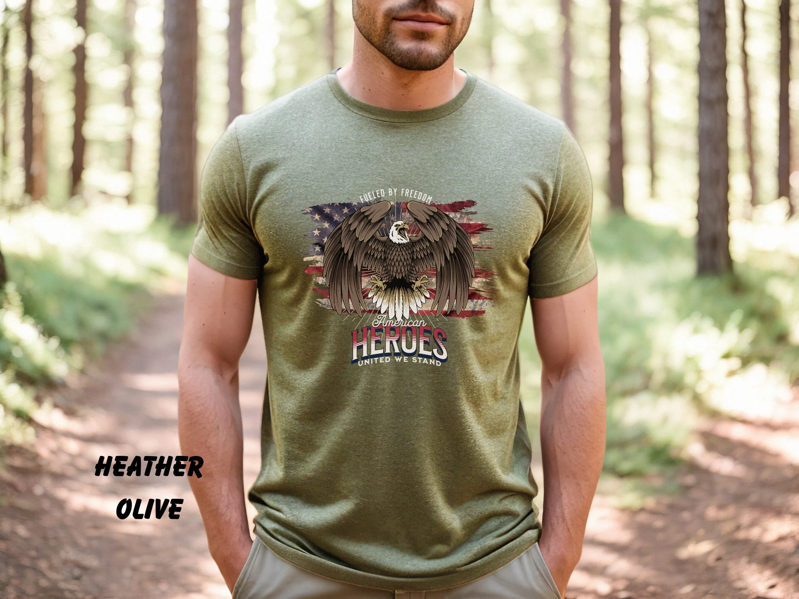 American Heroes Shirt, Fueled By Freedom, United We Stand,