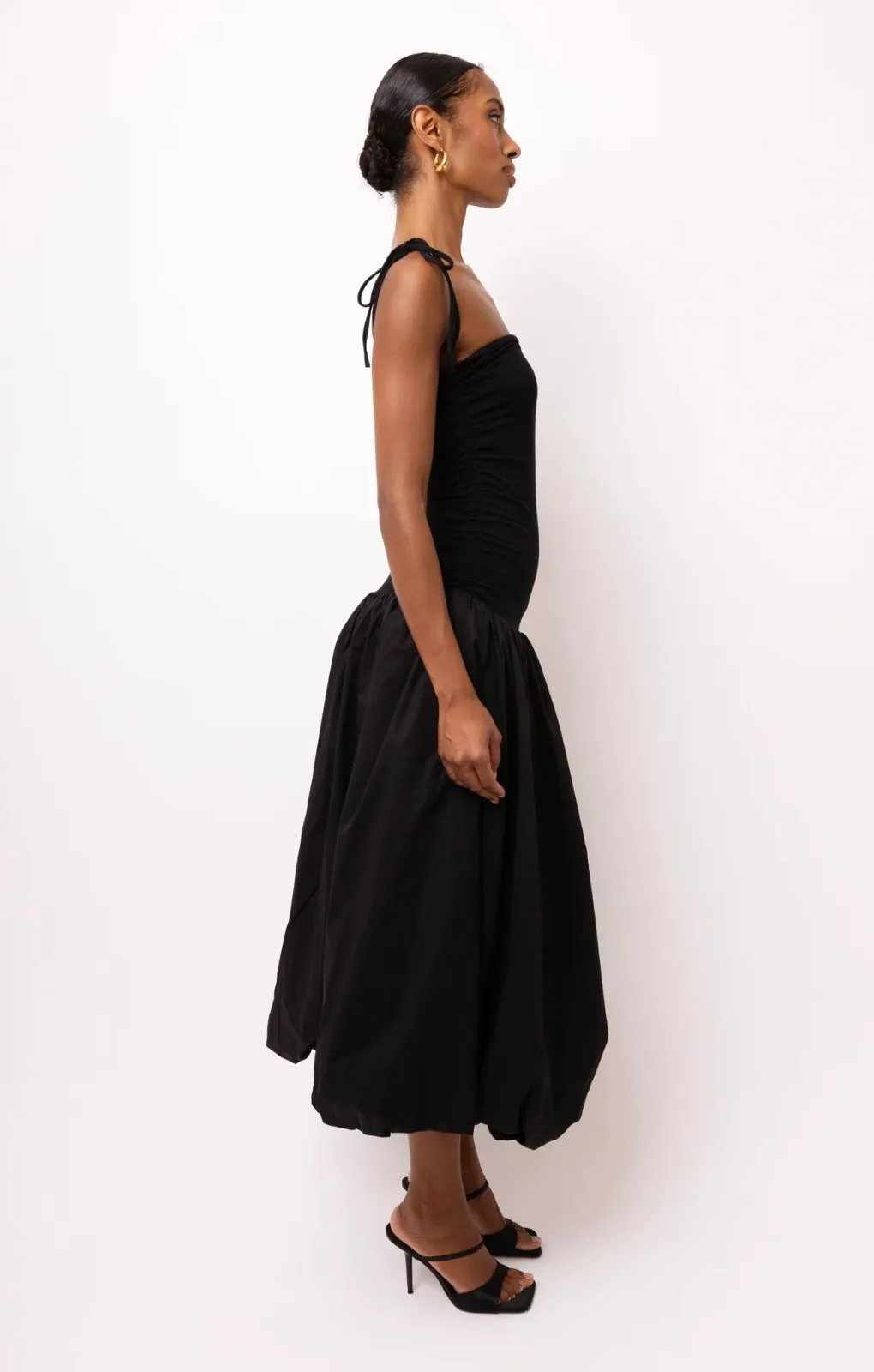 Amy Lynn Alexa Black Puffball Dress