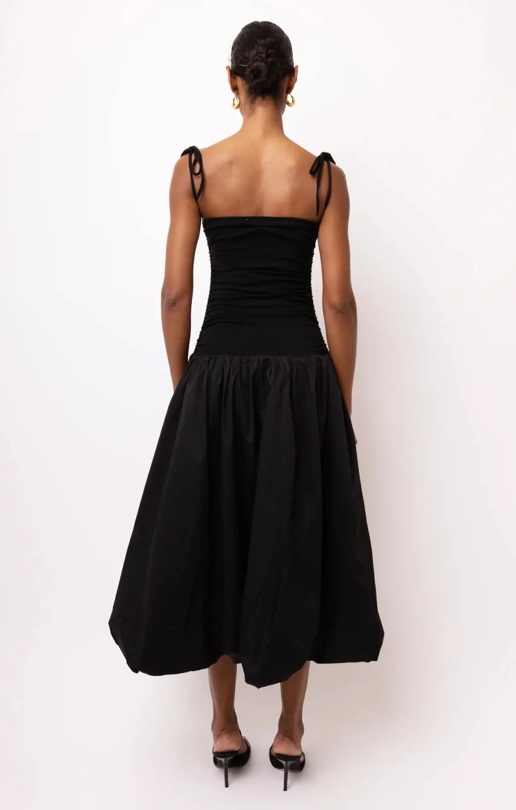 Amy Lynn Alexa Black Puffball Dress