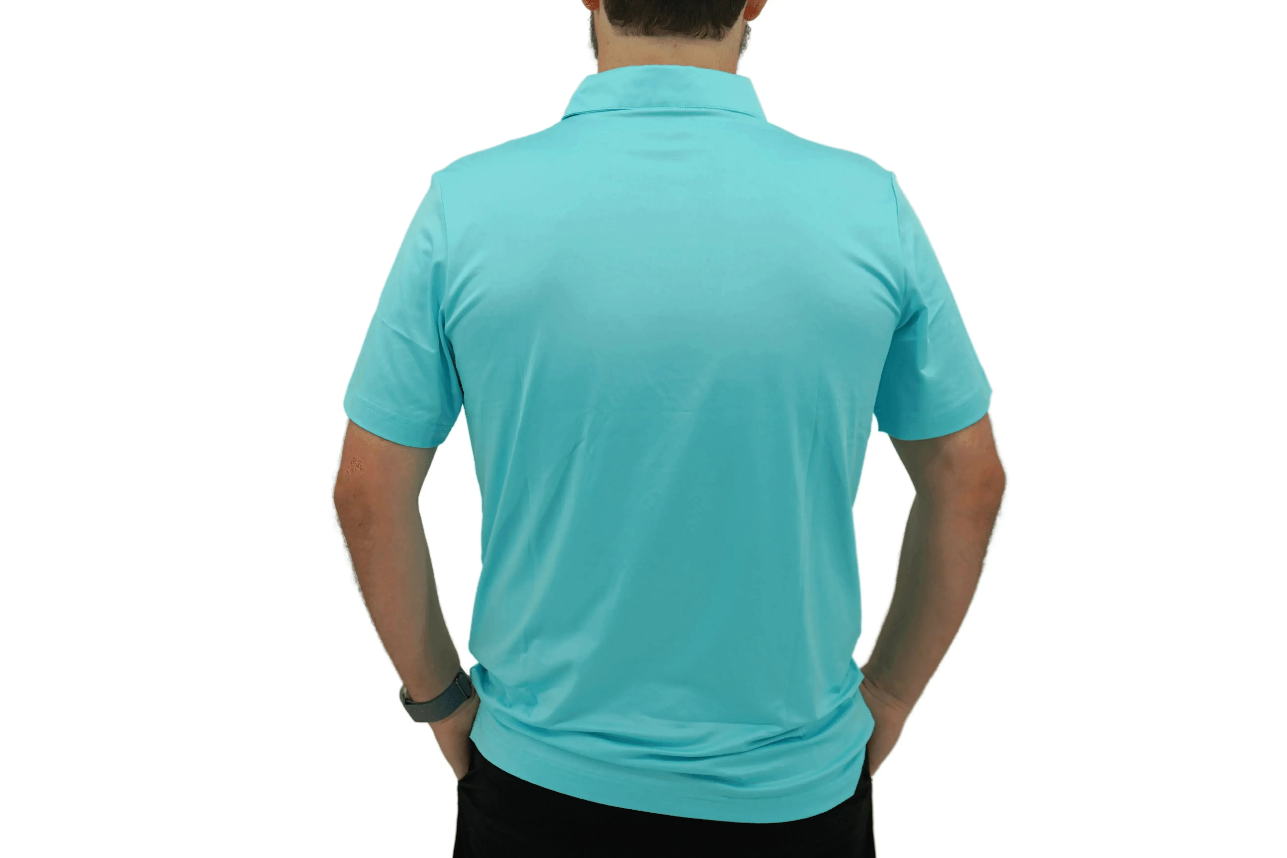 Athletic Golf Shirt with Moisture-Wicking Fabric & Four-Way Stretch