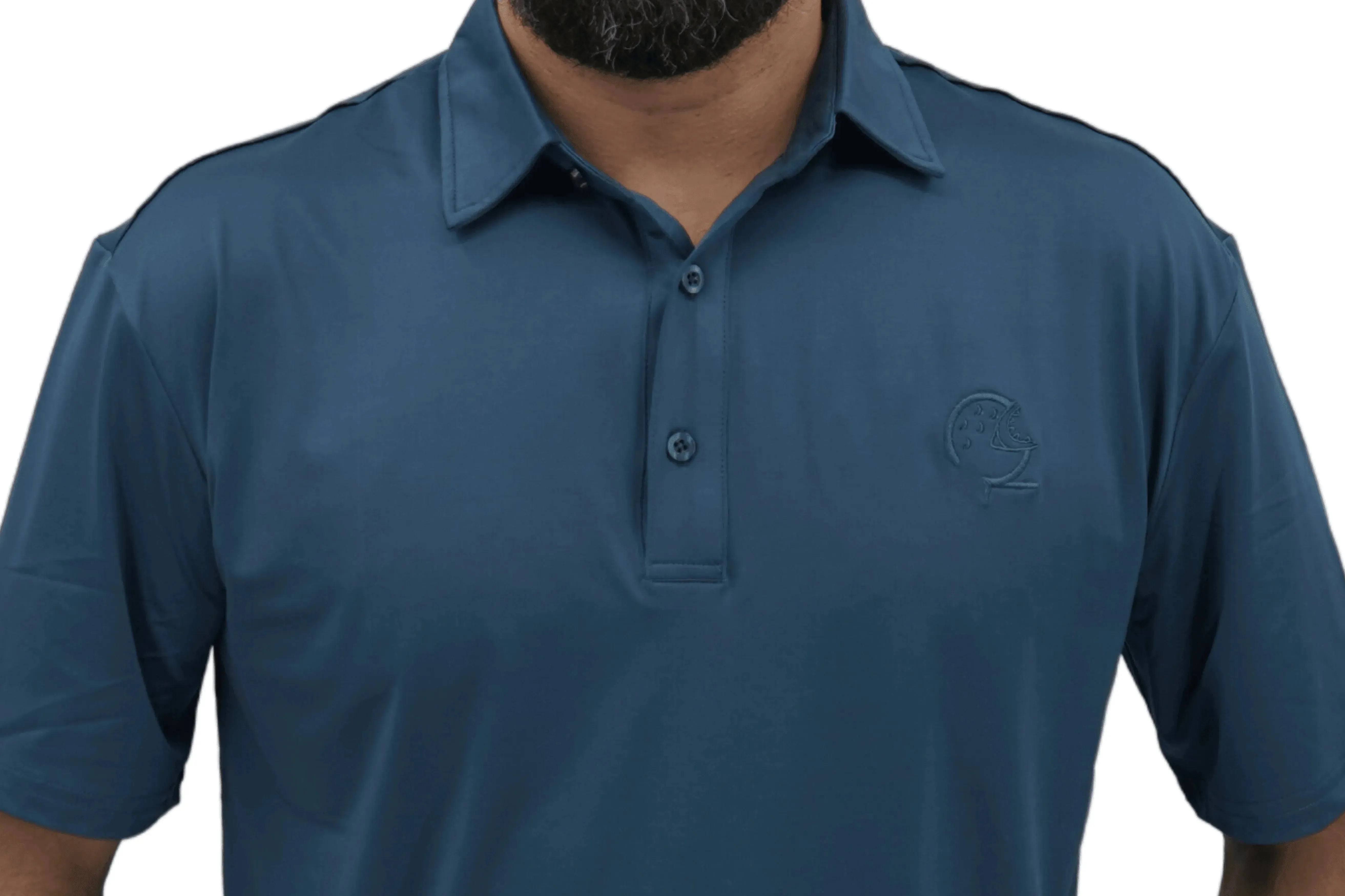 Athletic Golf Shirt with Moisture-Wicking Fabric & Four-Way Stretch