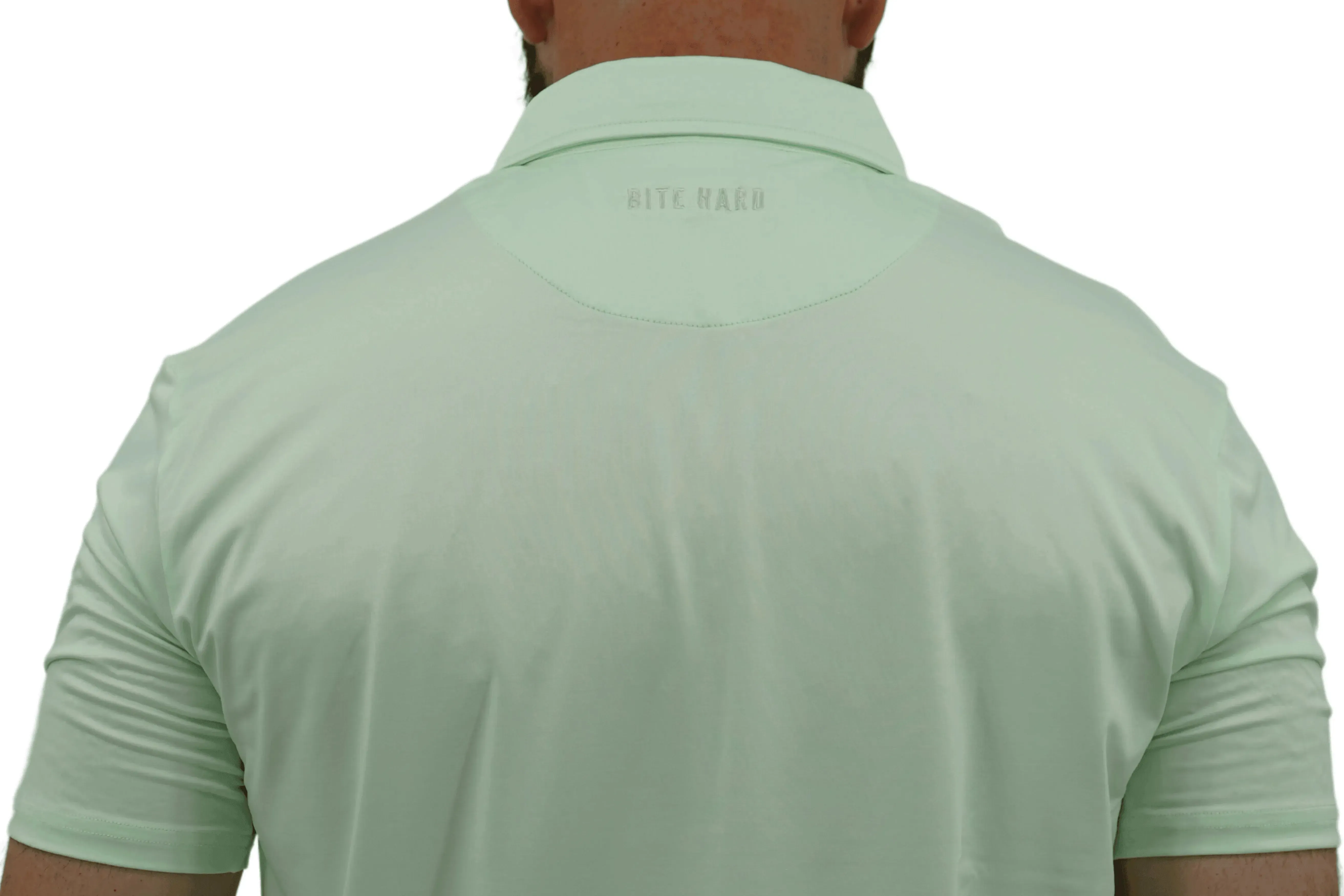 Athletic Golf Shirt with Moisture-Wicking Fabric & Four-Way Stretch