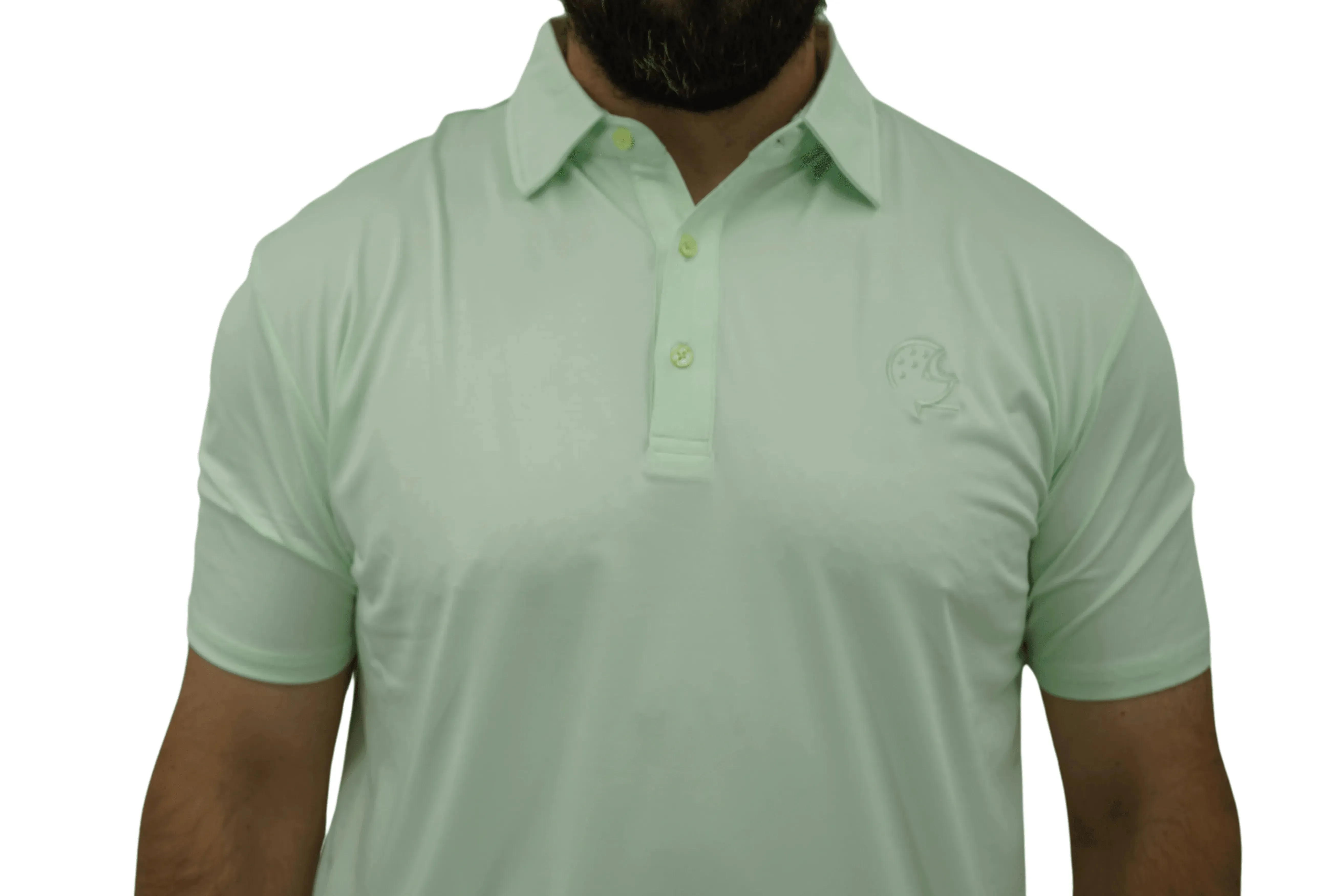 Athletic Golf Shirt with Moisture-Wicking Fabric & Four-Way Stretch