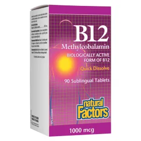 B-12 Methylcobalamin 1000 mcg