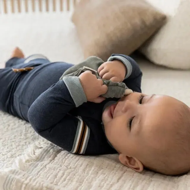 Baby Boys Dark Dlue Sweatshirt And Sweatpants Set | Dirkje