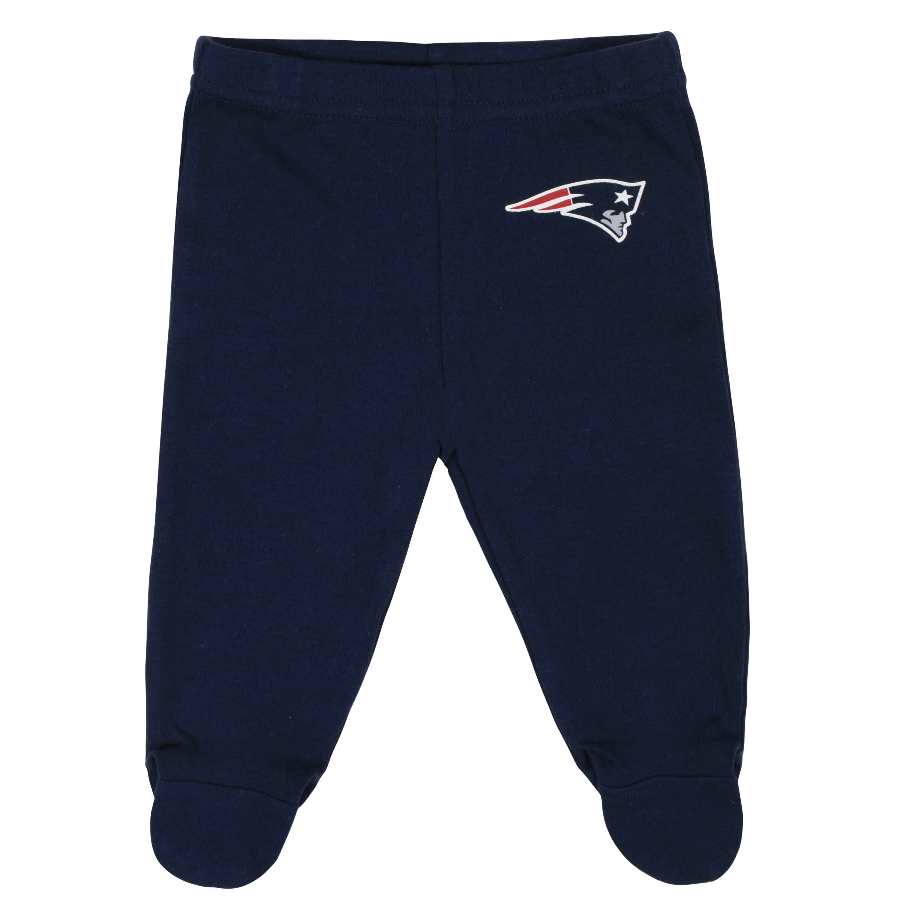 Baby Boys New England Patriots 3-Piece Bodysuit, Pant and Cap Set