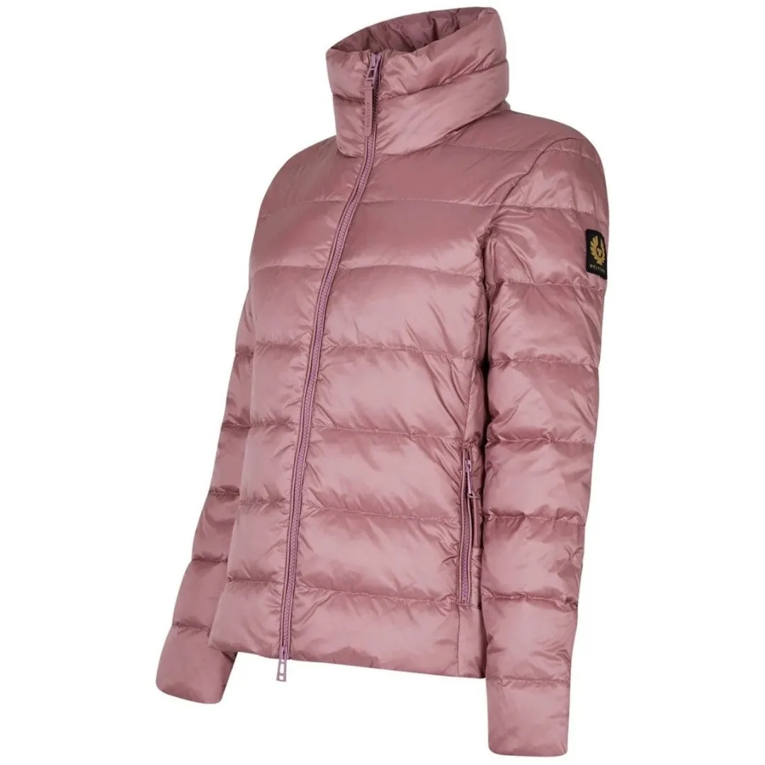 Belstaff Laurel Rose Pink Down Jacket