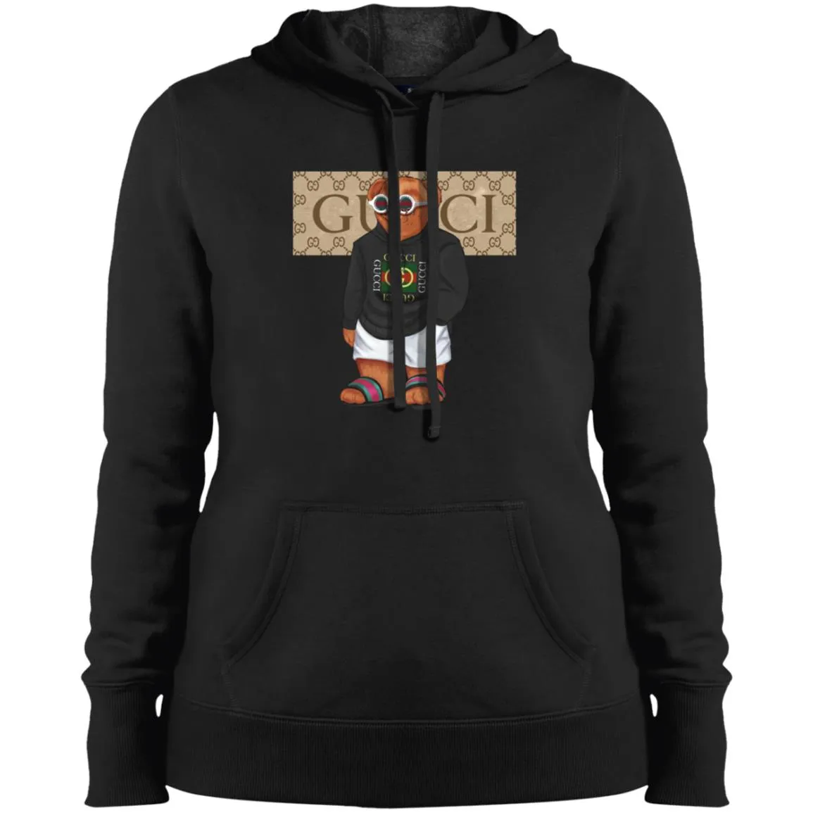 Best Gucci Bear Style Fashion T-shirt Women Hooded Sweatshirt