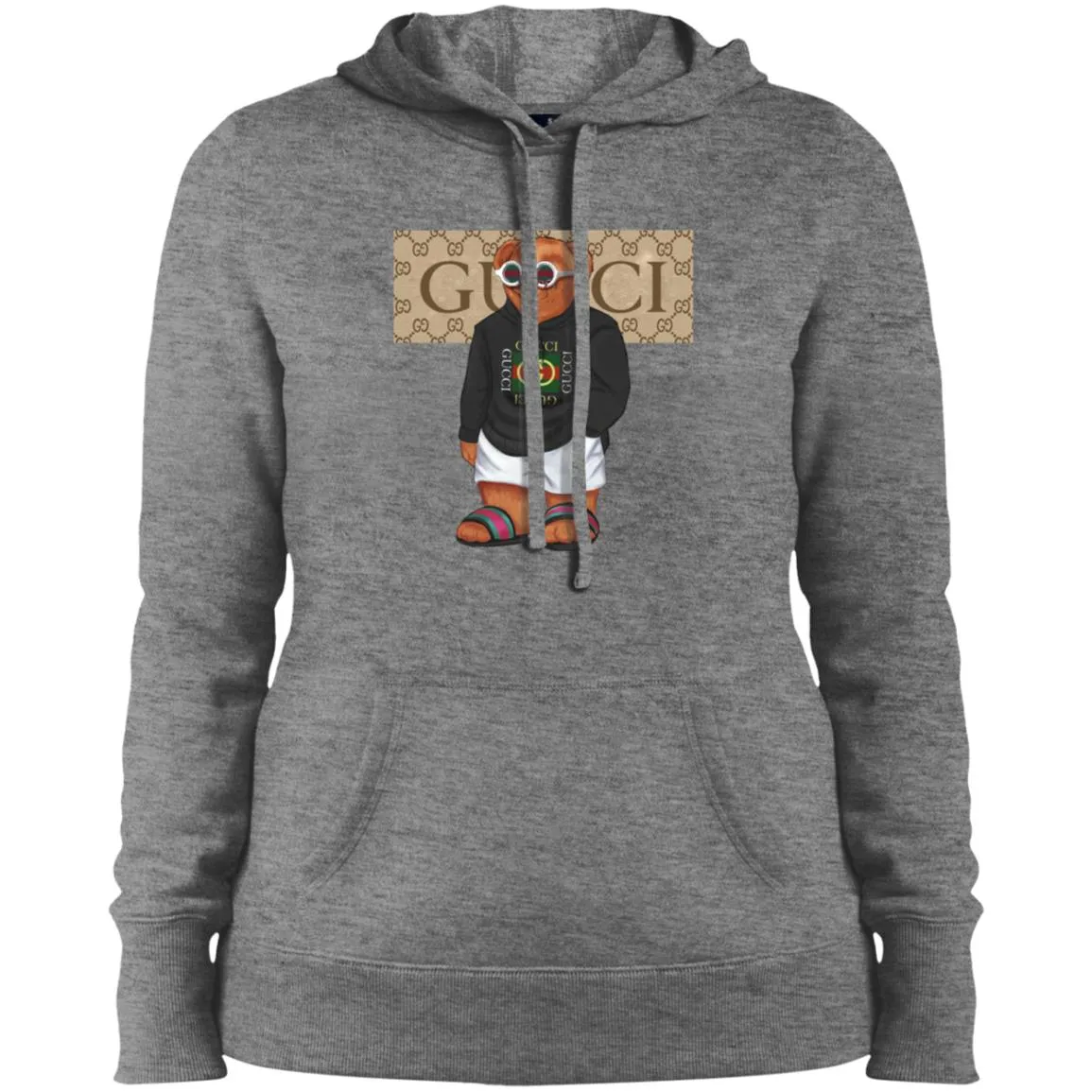 Best Gucci Bear Style Fashion T-shirt Women Hooded Sweatshirt