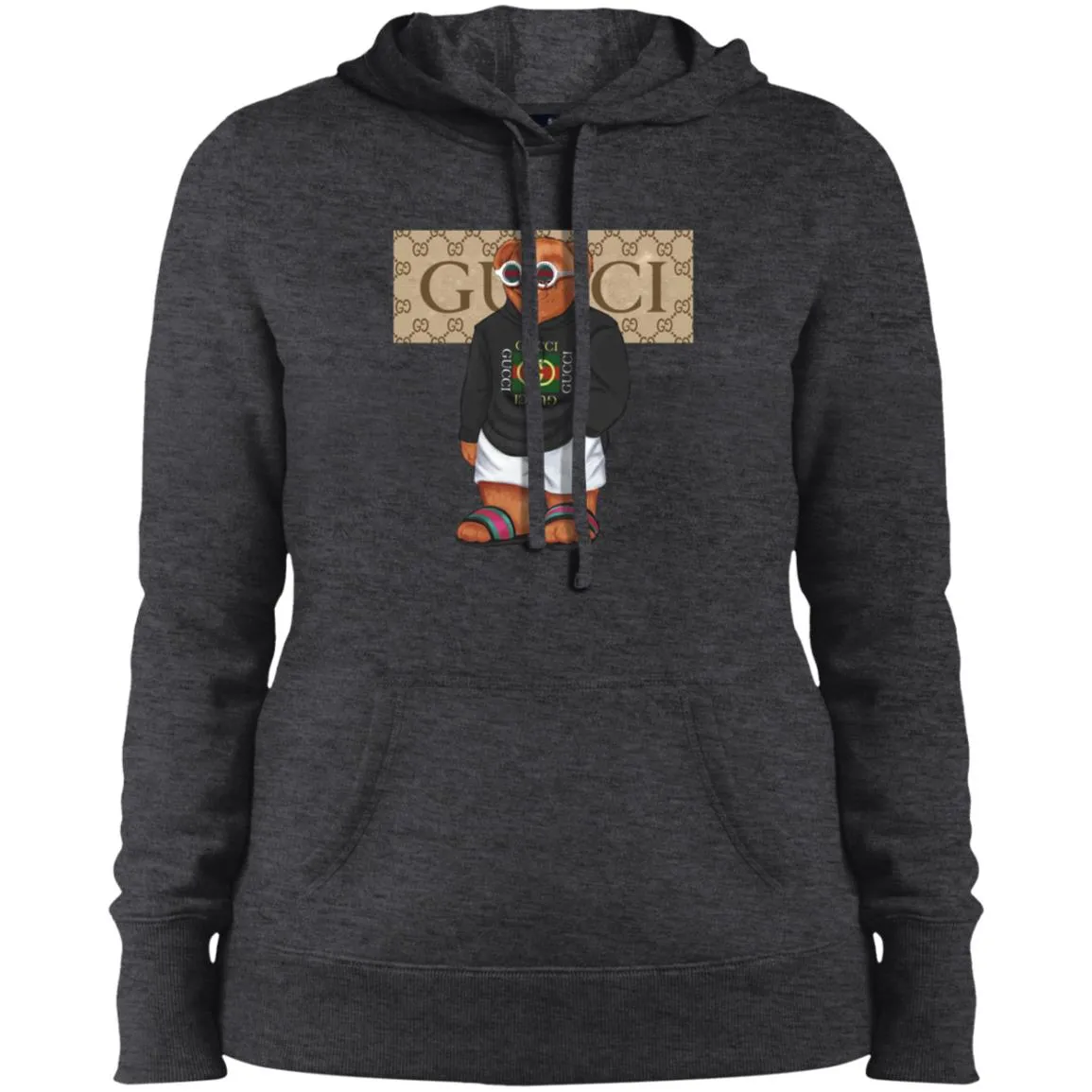 Best Gucci Bear Style Fashion T-shirt Women Hooded Sweatshirt