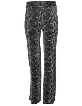 Black & Grey Casual Y2K Trousers - W22 L34