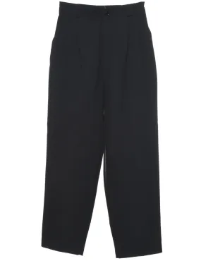 Black Casual Trousers - W26 L28