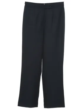 Black Classic Casual Trousers - W28 L30