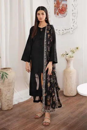 Charizma - CM 02 Monochrome Embroidered Lawn Collection Vol 1