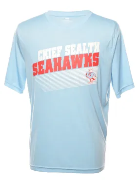 Chief Sealth Seahawks Printed T-shirt - L