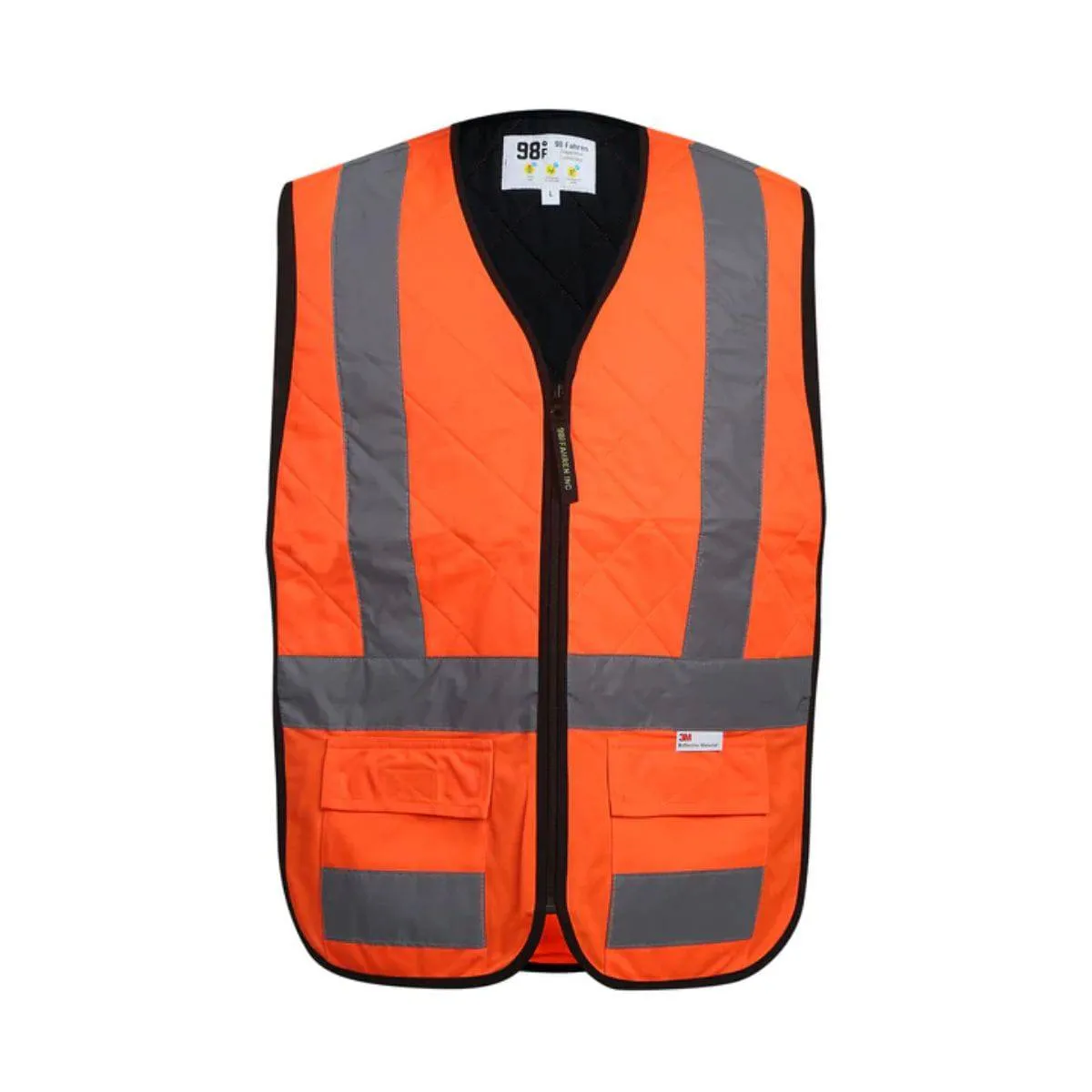 Cool Vest EVO - High Vis Reflective Cooling Vest - Orange