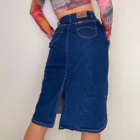 Denim Lee Midi Skirt