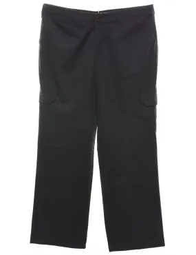 Dickies Black Straight-Leg Trousers - W40 L31