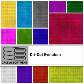 Dit-Dot Evolution 40 - 10" x 10" squares