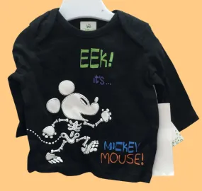 EEk! It's Mickey Mouse T-Shirt Long Sleeved