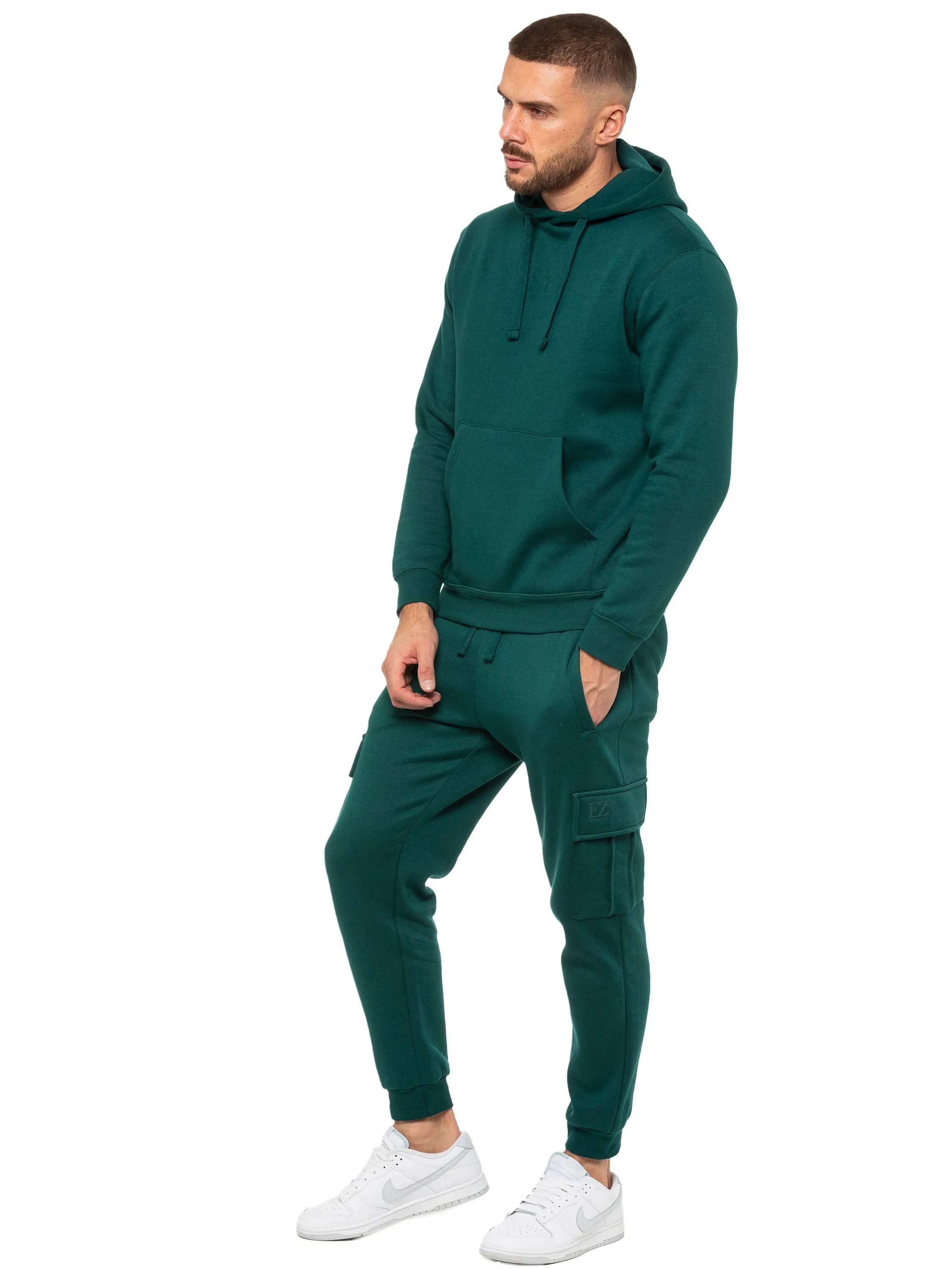 Enzo | Mens Pullover Hoodie Tracksuit Set