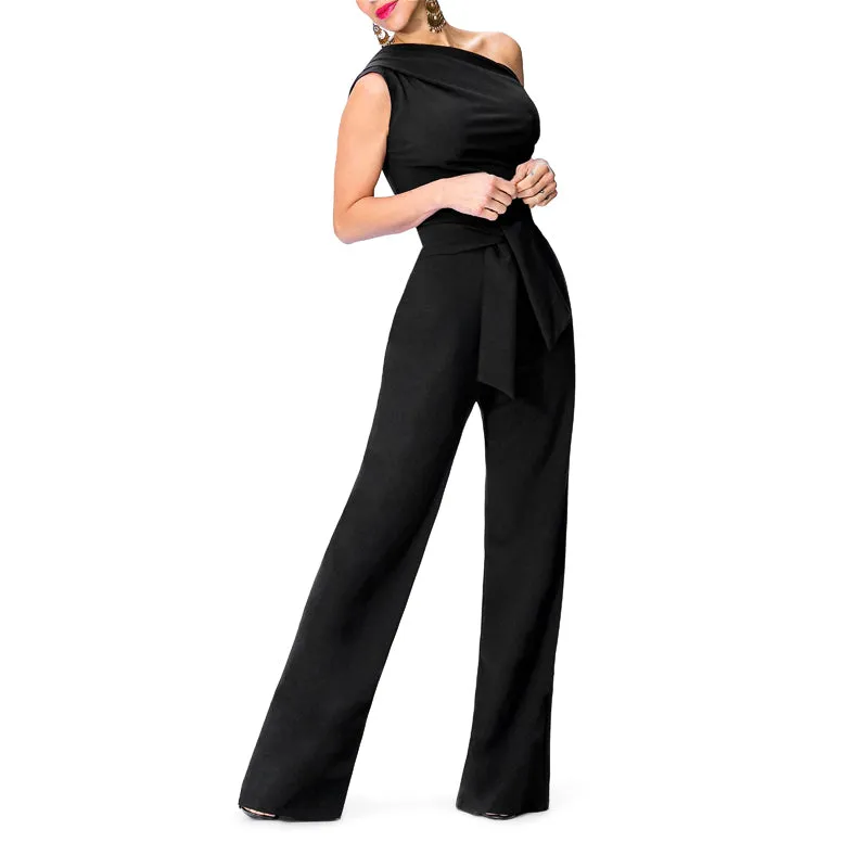 Felicia One Shoulder Jumpsuit