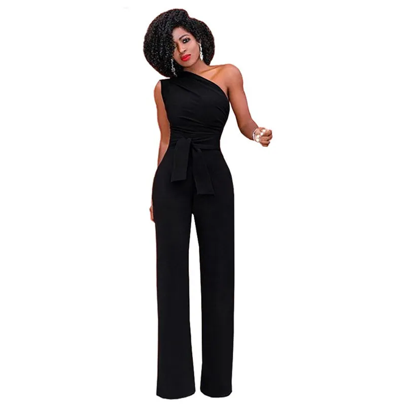 Felicia One Shoulder Jumpsuit