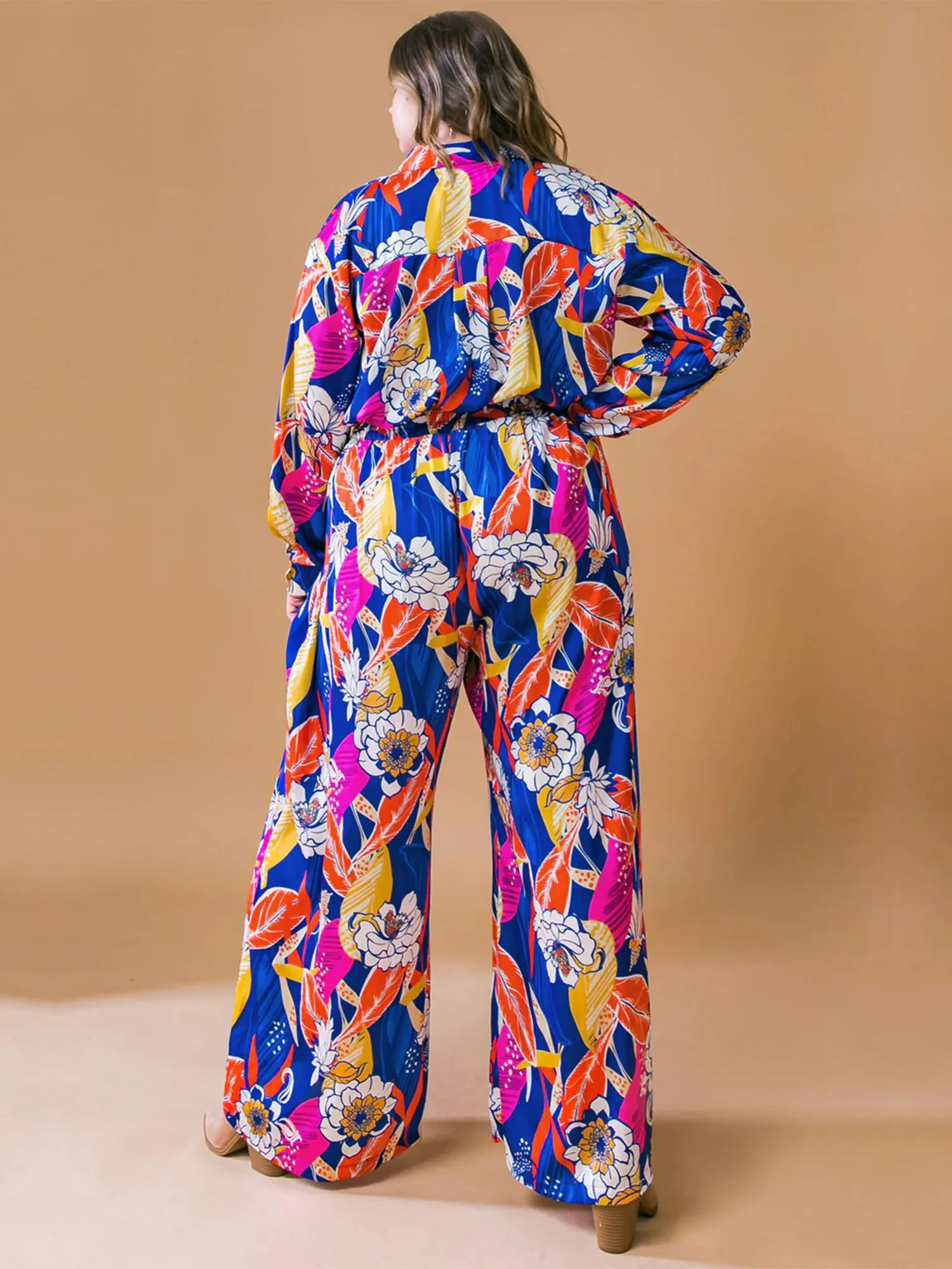 Flying Tomato Plus Floral Print Jumpsuit - Brands We Love