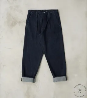 French Work Trousers - Indigo Tailors Selvedge Denim