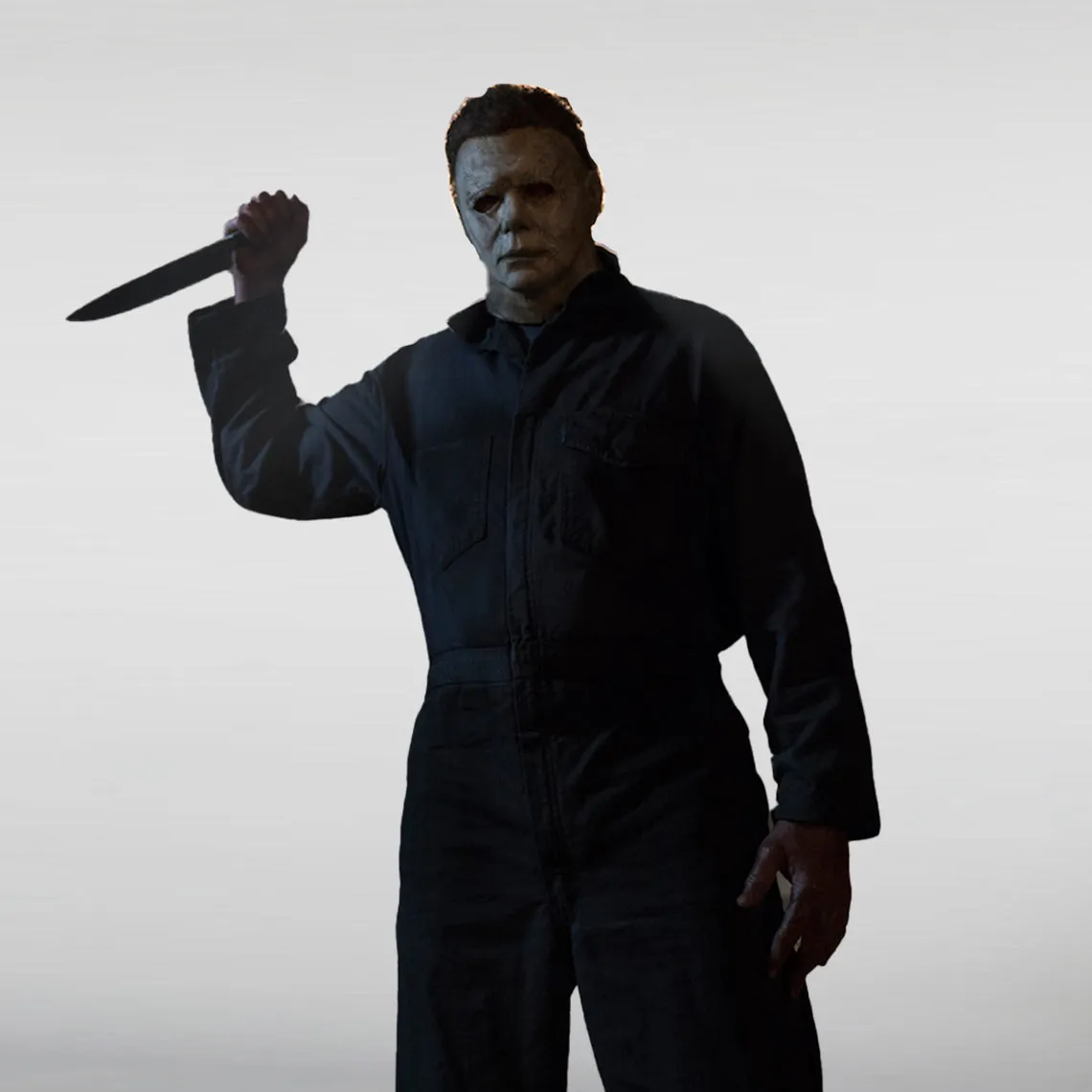 Halloween Adult Gray Michael Myers Jumpsuit Costume