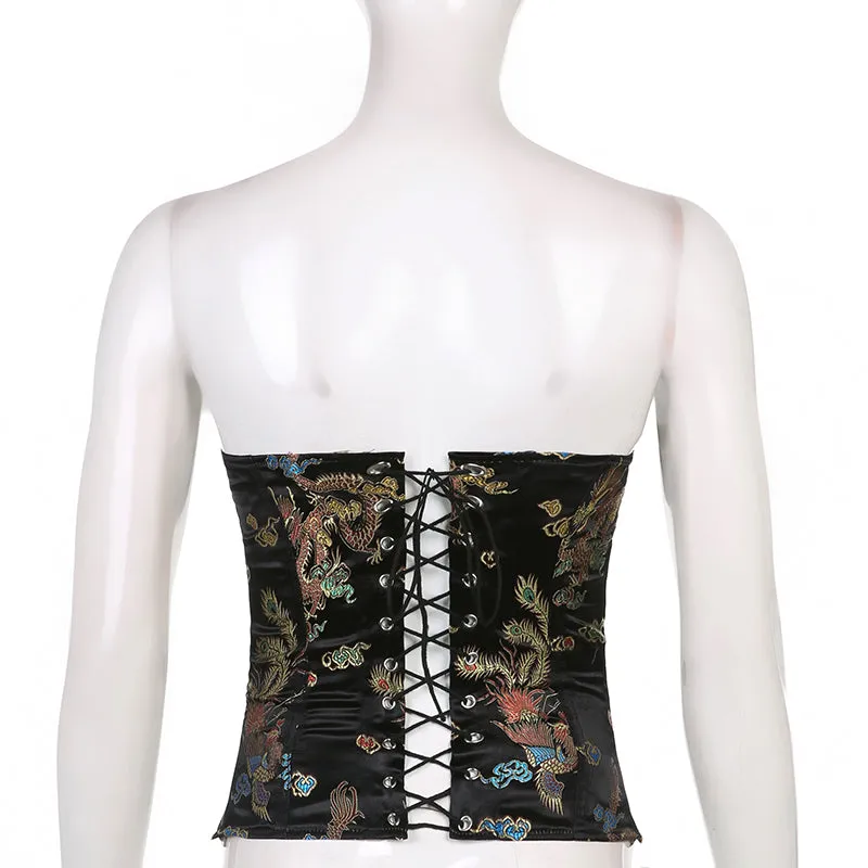 Hello FromThe Other Side Corset Top