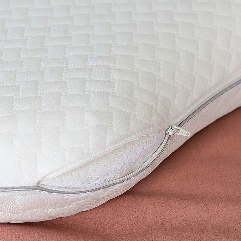 John Cotton All Positions Medium Profile Gel Top Memory Foam Pillow