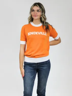 Knoxville Chenille Short Sleeve Sweater