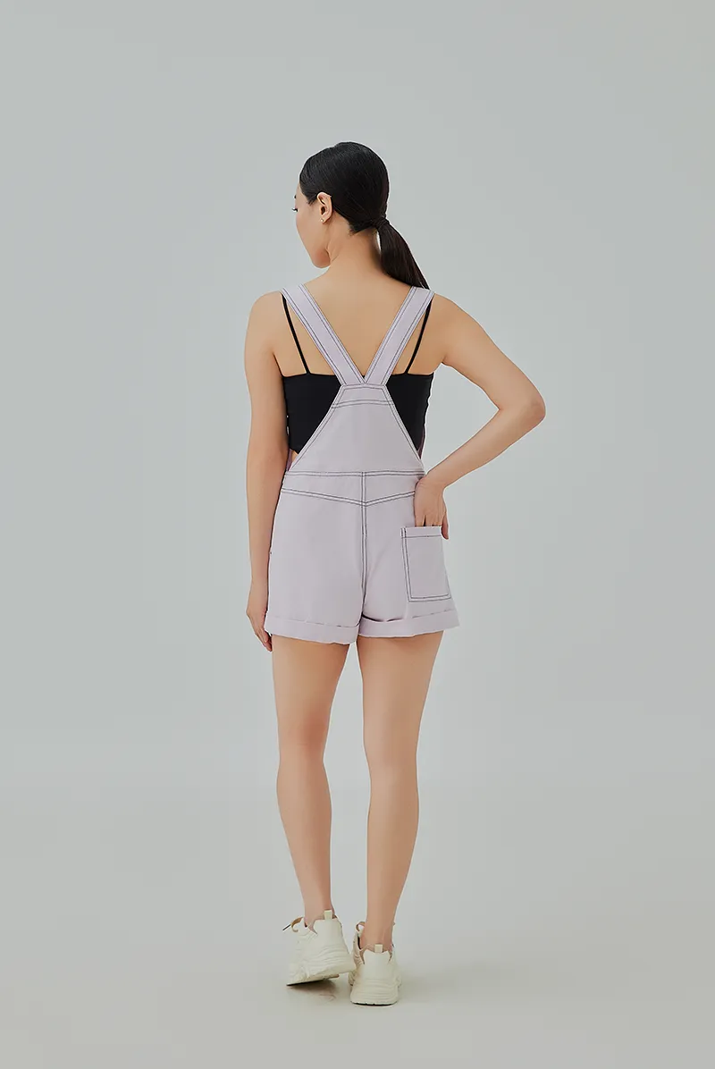 Kori Front Pockets Overall Romper