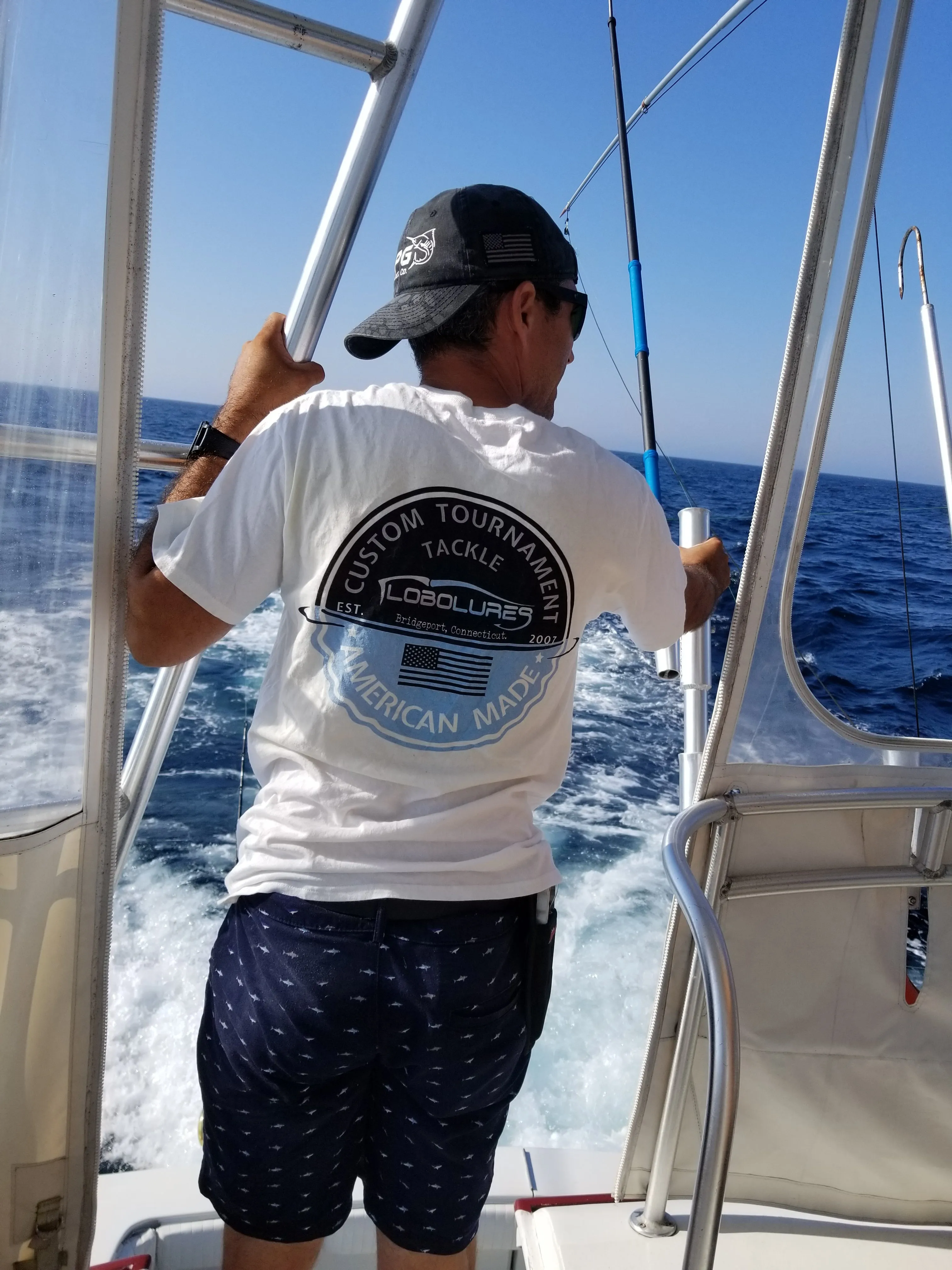 Lobo Lures Custom Tournament Tackle American Made T-Shirt