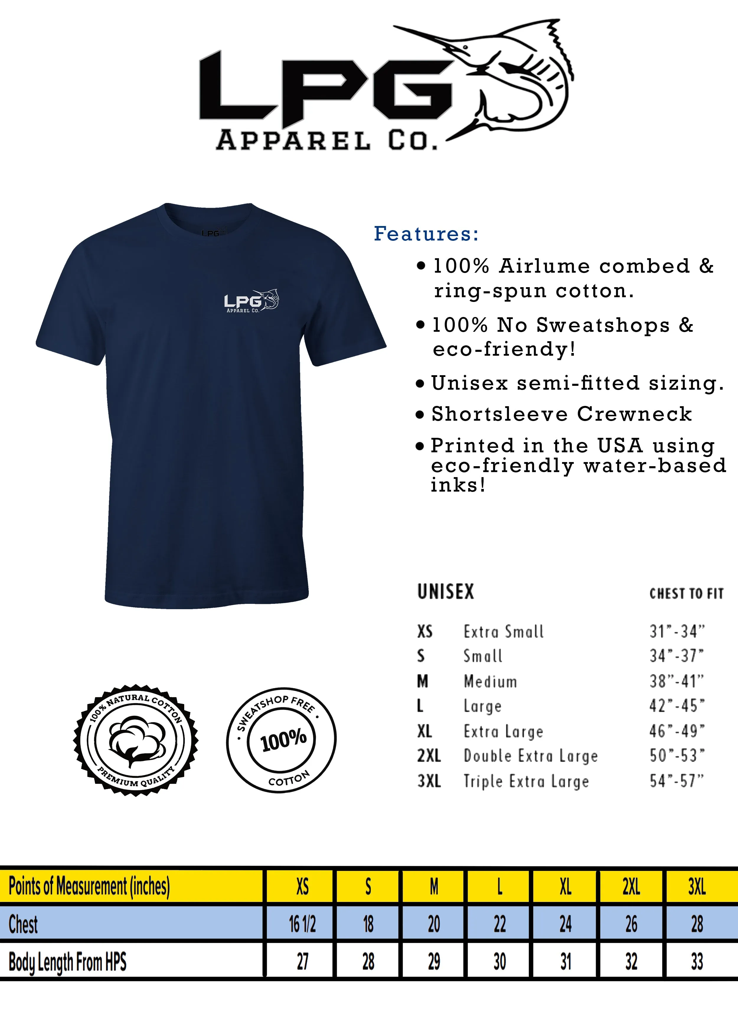 Lobo Lures Custom Tournament Tackle American Made T-Shirt