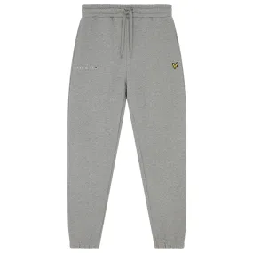 Lyle & Scott Co-ordinate Print Jet Grey Sweat Pants